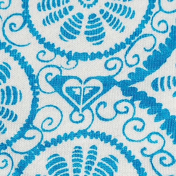 2 Vintage Roxy Tank Tops Blue and White Size Large - Picture 6 of 16